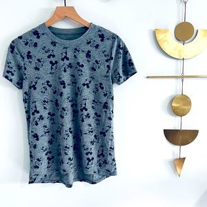 Disney Mickey Mouse & Minnie Mouse Grey T-Shirt